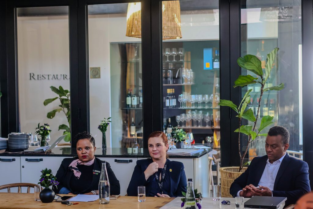 Representatives of key Rosebank hotels joined the meeting on May 23, 2024 of the Rosebank Hospitality Network held at Clico Hotel.